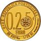 ¼ Euro Portugal