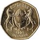 1 Pula Botsuana